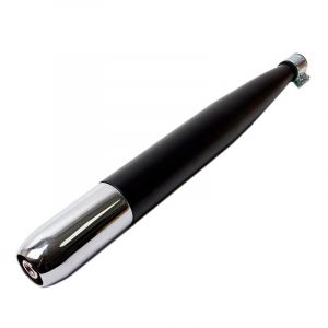 Exhaust Silencer Universal Black/Chrome 28MM