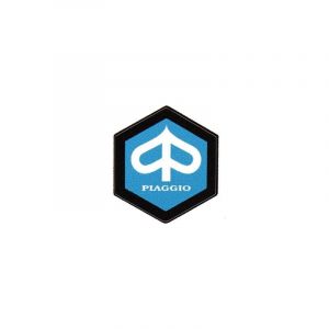 Sticker Piaggio Logo Hexagon Small 22MM 