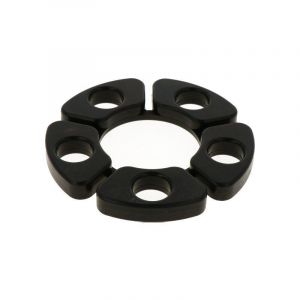 Set Mounted rubbers ( Sprocket carriers ) Kreidler