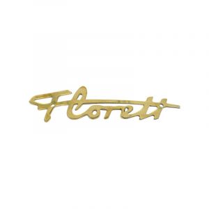 Emblem Front Fender Kreidler Brass 80MM