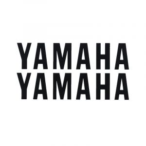 Tank stickerset Yamaha Black 118X28MM