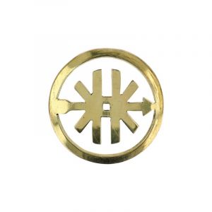 Emblem Kreidler brass 35MM