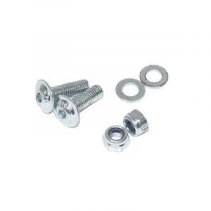 Mounting set License plate holder Galvanized