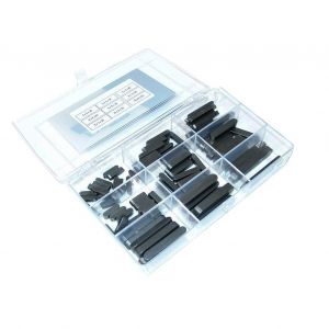 Assortiment set flat insert keys Din 6885A - 90 Pieces