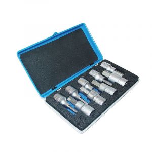 Unior Hexagonal screwdriver socket set 1/2 9-Pieces