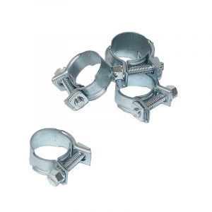 Hose clamp Mini Galvanized 14-15MM