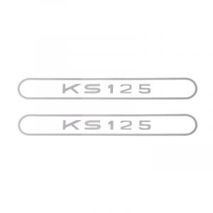 Sticker set Tank Zundapp KS125 Grey