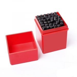 Letter punches + Numbers 36 Pieces in Case