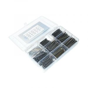 Assortiment set Splitpins Galvanized Din 94 - 600 Pieces