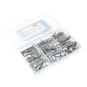 Assortiment set Cylinder Screws SS Din 912 - 85 Pieces