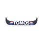 Sticker License Plate Holder Small Tomos Red/White/Blue