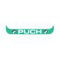 Sticker License Plate Holder Wide Puch Logo Green