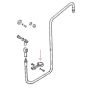 Hose Clamp for Brake Line Kreidler