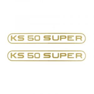 Stickerset Tank Zundapp KS50 Super Gold