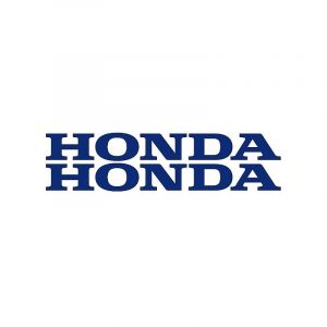 Stickerset Honda Word Blue 12CM