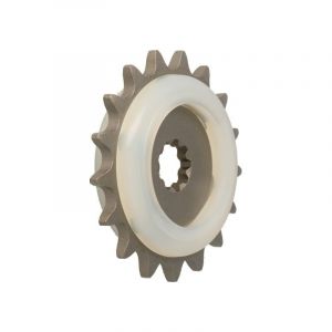 Front sprocket 17 Teeth with White Rubber Puch Maxi