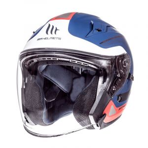 Helmet Jet Avenue Crossroad MT Blue/Red