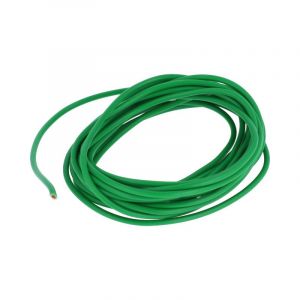 Electric wire 3 Mtr Packed. - 1.0MM² Green