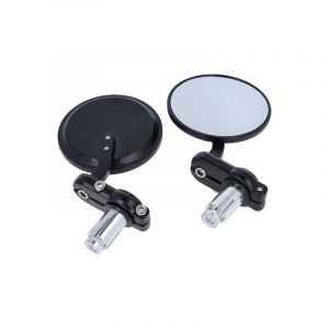 Plug mirror Round Black Universal