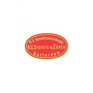 Sticker Seat bar "Stokvis en Zonen " 35X22MM
