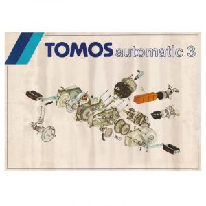 Poster "Tomos Automatic 3" Reprint