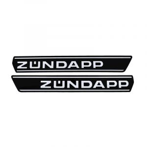 Tank stickers Zundapp Black/White