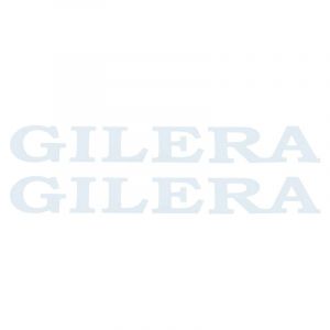 Gilera Word Stickerset White 320X40MM