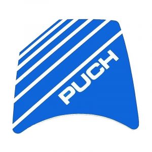 Sticker Headlight spoiler Puch Maxi Blue