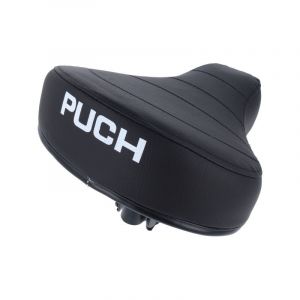 Seat Puch Maxi Low Black with Print