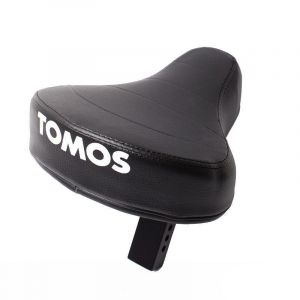 Seat Tomos A3/A35 Black with Text