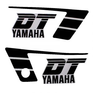 Stickerset Yamaha DT50MX Black/White