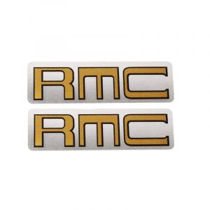 Stickerset Kreidler RMC Gold on Silver 25X78MM