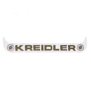 Sticker License plate holder Wide Kreidler WHITE