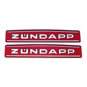 Tank stickers Zundapp 529 Short Track Red