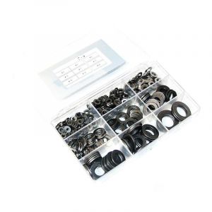 Assortiment set Washers Steel Din 125-1 A&B - 440 Pieces