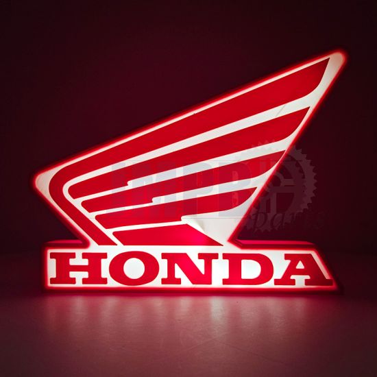 Lamp Honda Logo LED Red/White