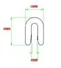 Chrome Decorative strip - Roll 5 Meter