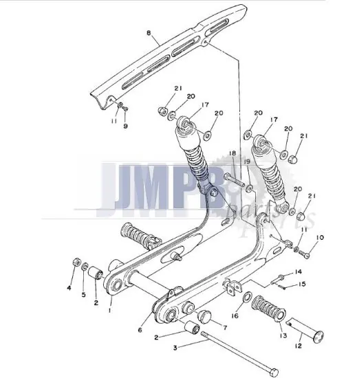 Swingarm Yamaha FS1 DX