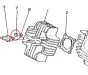 Nut Yamaha M6 SS - Original