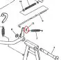 Split pin Stabilizer bar / Brake pedal Yamaha FS1/DT Remake