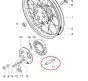 Brake key axle Kreidler Leleu 160MM