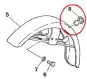 Front Fender rubber Yamaha FS1 DX