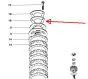 Clutch thrustplate Kreidler