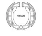 Brake Shoes Rear Tomos Revival Newfren