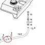 Connecting Nipple Oil pump hose Tomos