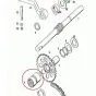 Pedal pinion Tomos