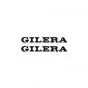 Stickerset Gilera Small Black 81X10MM