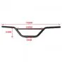 Handlebar Yamaha DT50MX Black