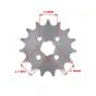 Front sprocket Honda 15 Teeth