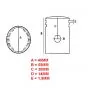 Piston 45MM DMP Honda MB80 / MT80